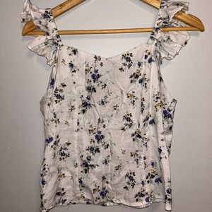 Floral tank top